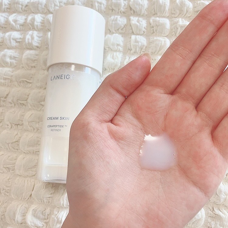 クリームスキン ローション/LANEIGE/化粧水を使ったクチコミ（3枚目）