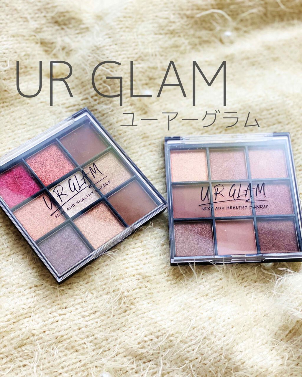 UR GLAM BLOOMING EYE COLOR PALETTE/U R GLAM/アイシャドウパレットを使ったクチコミ(1枚目)