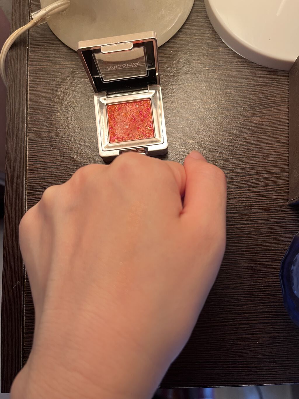 グリッタープリズム シャドウ GPK02/MISSHA/グリッターを使ったクチコミ（2枚目）