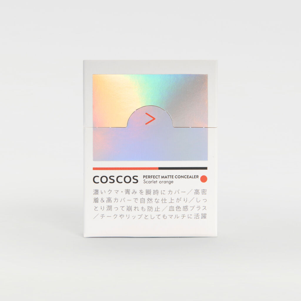 パーフェクトマットコンシーラー スカーレットオレンジ COSCOS