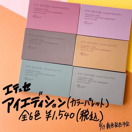 エテュセ アイエディション(カラーパレット)/ettusais/アイシャドウパレットを使ったクチコミ(2枚目)