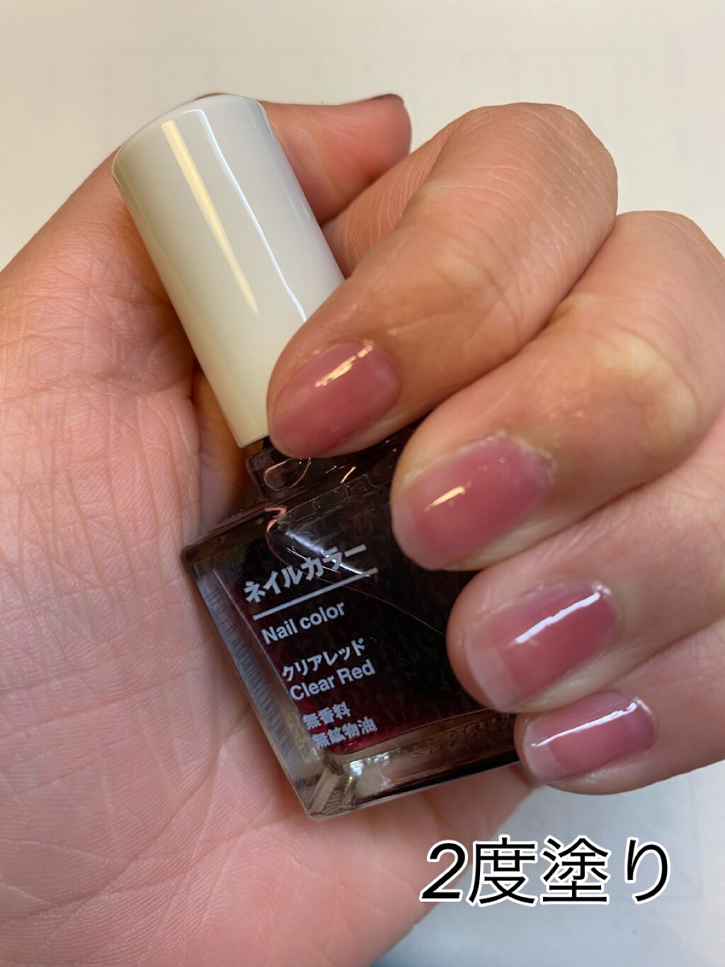 ネイルカラー/無印良品/マニキュアを使ったクチコミ(3枚目)