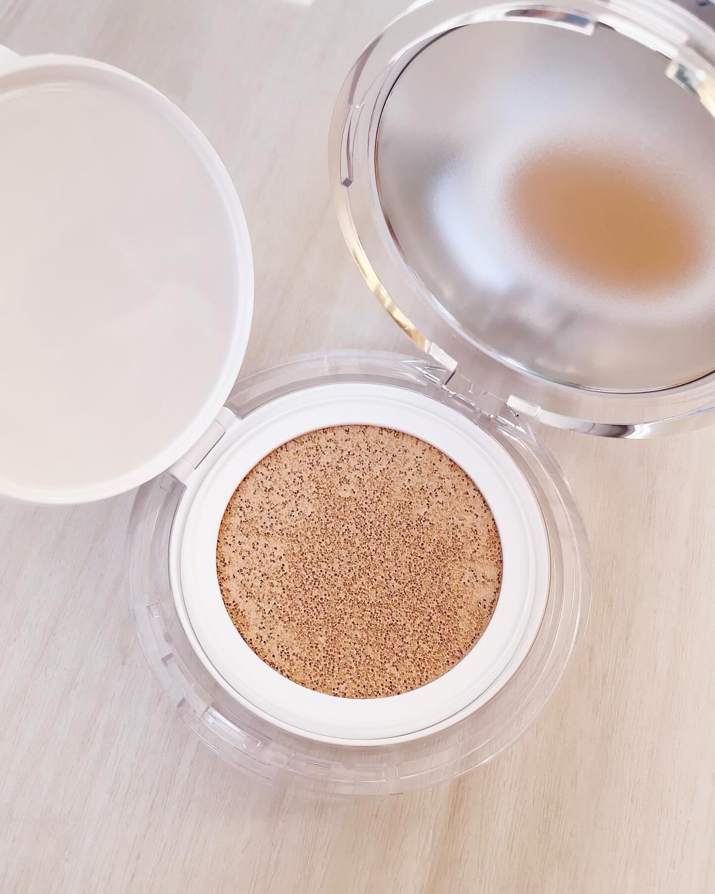 ハートリーフシーンカバークッション/23years old/クッションファンデーションを使ったクチコミ（3枚目）