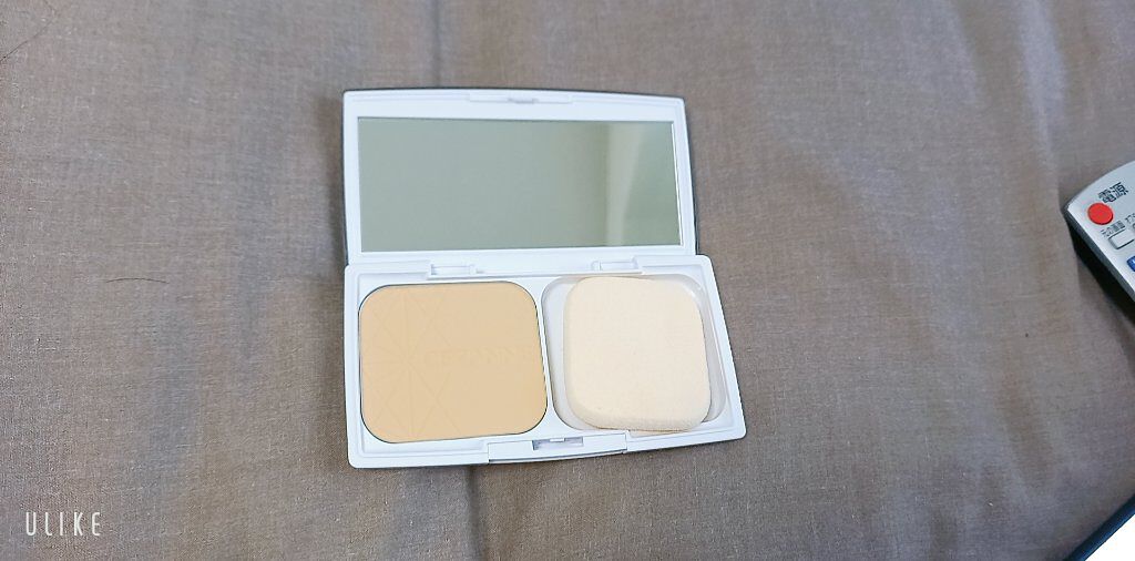 UVファンデーション EXプレミアム EX2 ライトオークル/CEZANNE/パウダーファンデーションを使ったクチコミ（2枚目）