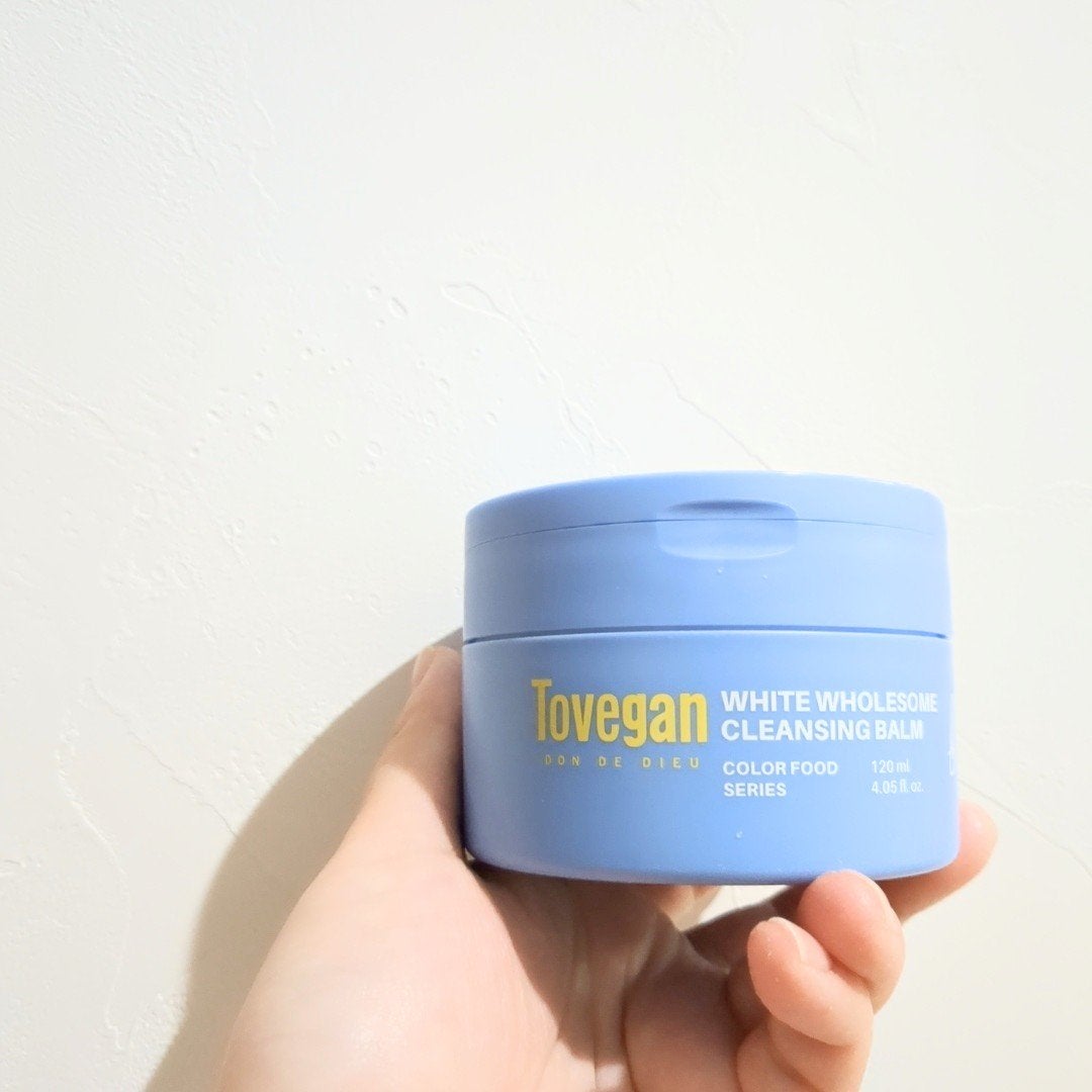 カラーフードシリーズホワイトホールサムクレンジングバーム/Tovegan/クレンジングバームを使ったクチコミ(1枚目)