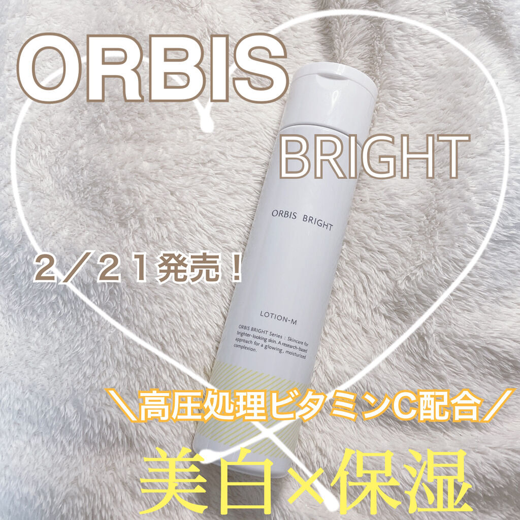 美白×保湿【ORBISオルビス ブライト ローション】

こんにちは！
今回はLIPSさんを通して
ORBIS様よりいただいた
オルビス ブライト ローションM しっとりタイプを
ご紹介します♪

手のひらで温めてから使用。
とろみがあるわ