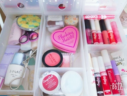 使いません on LIPS 「✨🌠コスメ収納紹介🌠✨下の6つ引き出しがあるケースは無印良品で..」(4枚目)