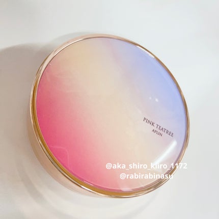 ピンクティーツリーカバーアップグロウクッション/APLIN/クッションファンデーションを使ったクチコミ(1枚目)