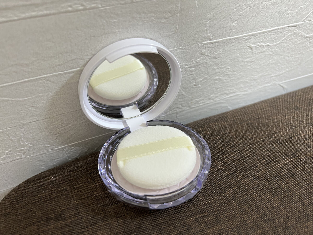 UVクリアフェイスパウダー/CEZANNE/プレストパウダーを使ったクチコミ（2枚目）