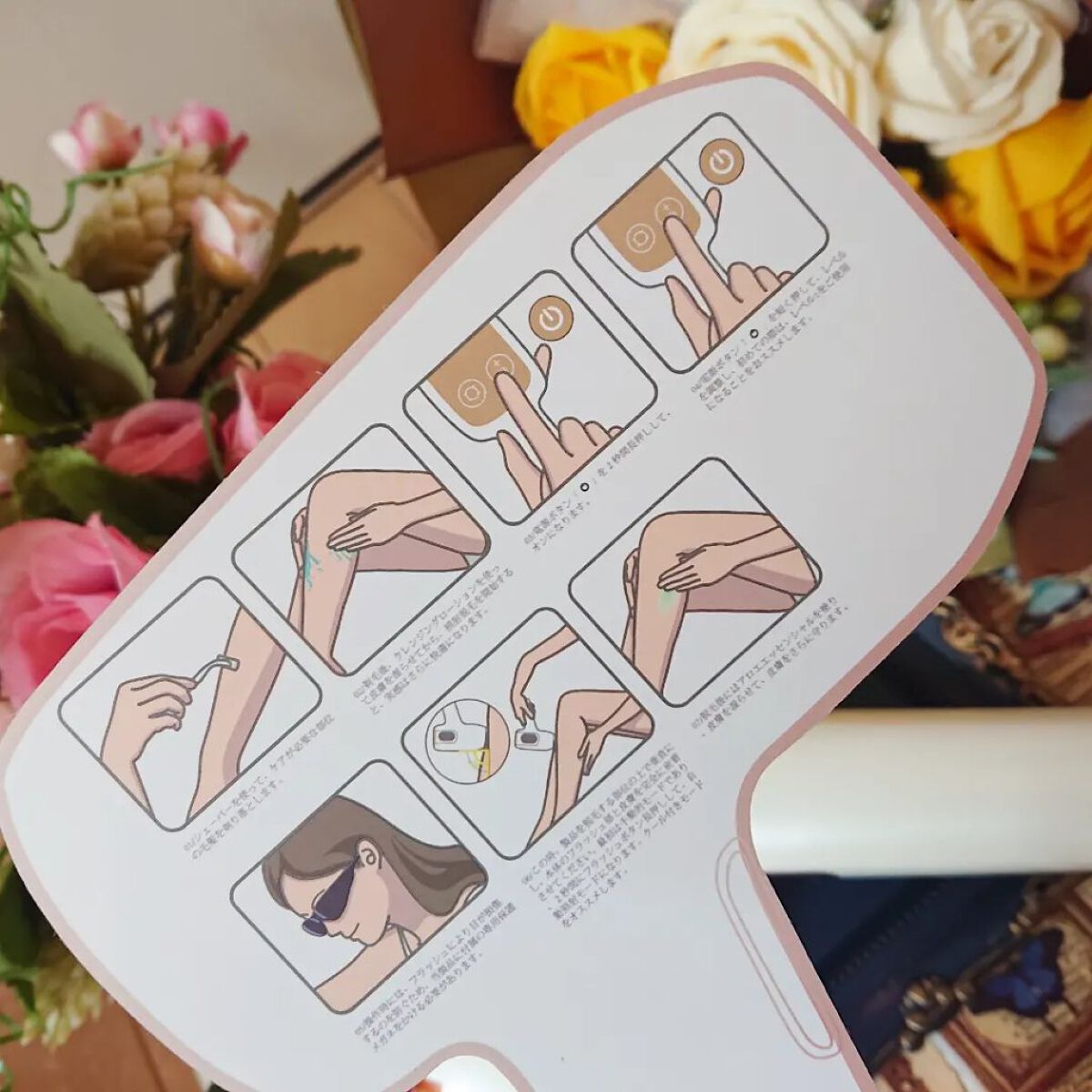 サファイヤIPL光脱毛器/NiZmir/家庭用脱毛器を使ったクチコミ（3枚目）