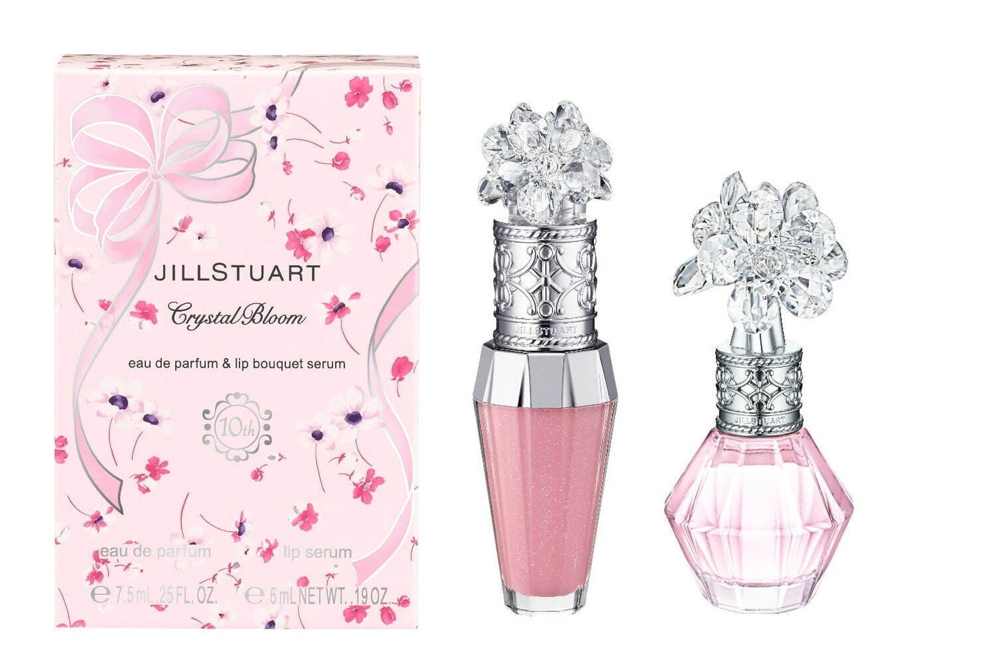 【クリスマスコフレ2024】ジルスチュアート ビューティから、「クリスタルブルーム」テーマの限定ギフトセット3種が登場!のサムネイル