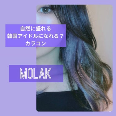 MOLAK 1month ティントブラウン/MOLAK/１ヶ月（１MONTH）カラコンを使ったクチコミ（1枚目）