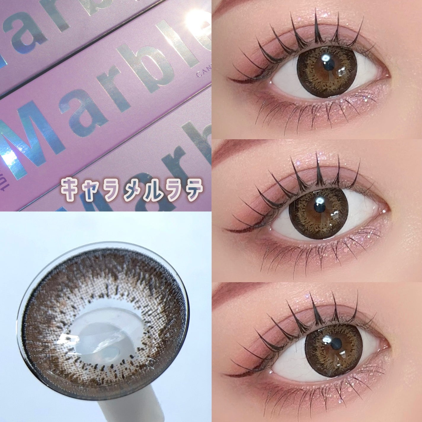 Marble by LUXURY(マーブルバイラグジュアリー)1day/Marble by LUXURY/ワンデー(1DAY)カラコンを使ったクチコミ(2枚目)