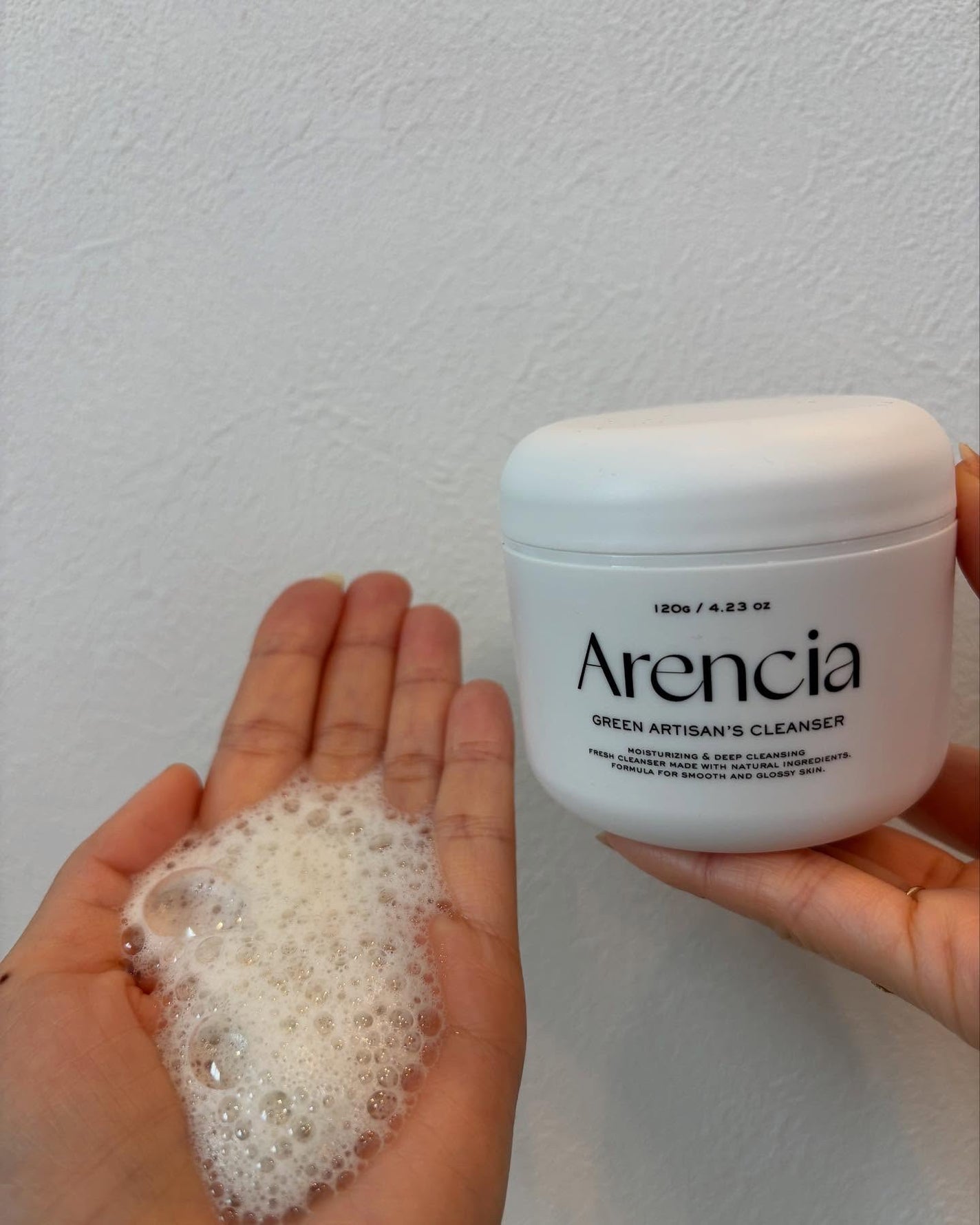 プレミアムもちソープ「グリーンアルティザン」/アレンシア/その他洗顔料を使ったクチコミ(6枚目)