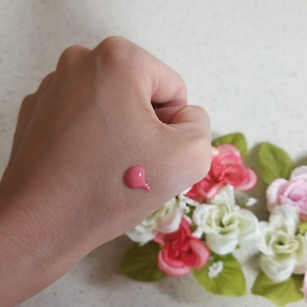 カラフルドローイング ウォーターカラーチーク/ETUDE/リキッドチークを使ったクチコミ（2枚目）