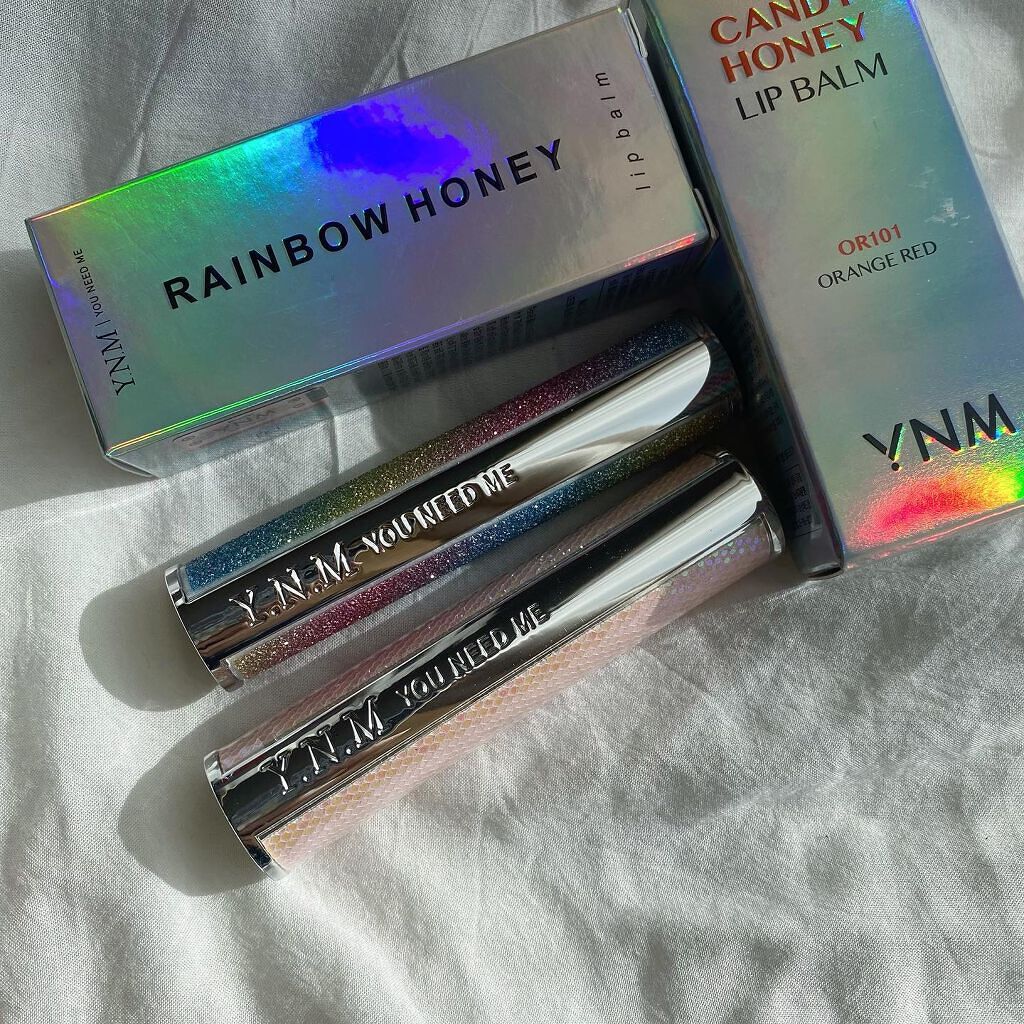 YNM レインボーハニーリップバーム/YNM/リップバームを使ったクチコミ(3枚目)