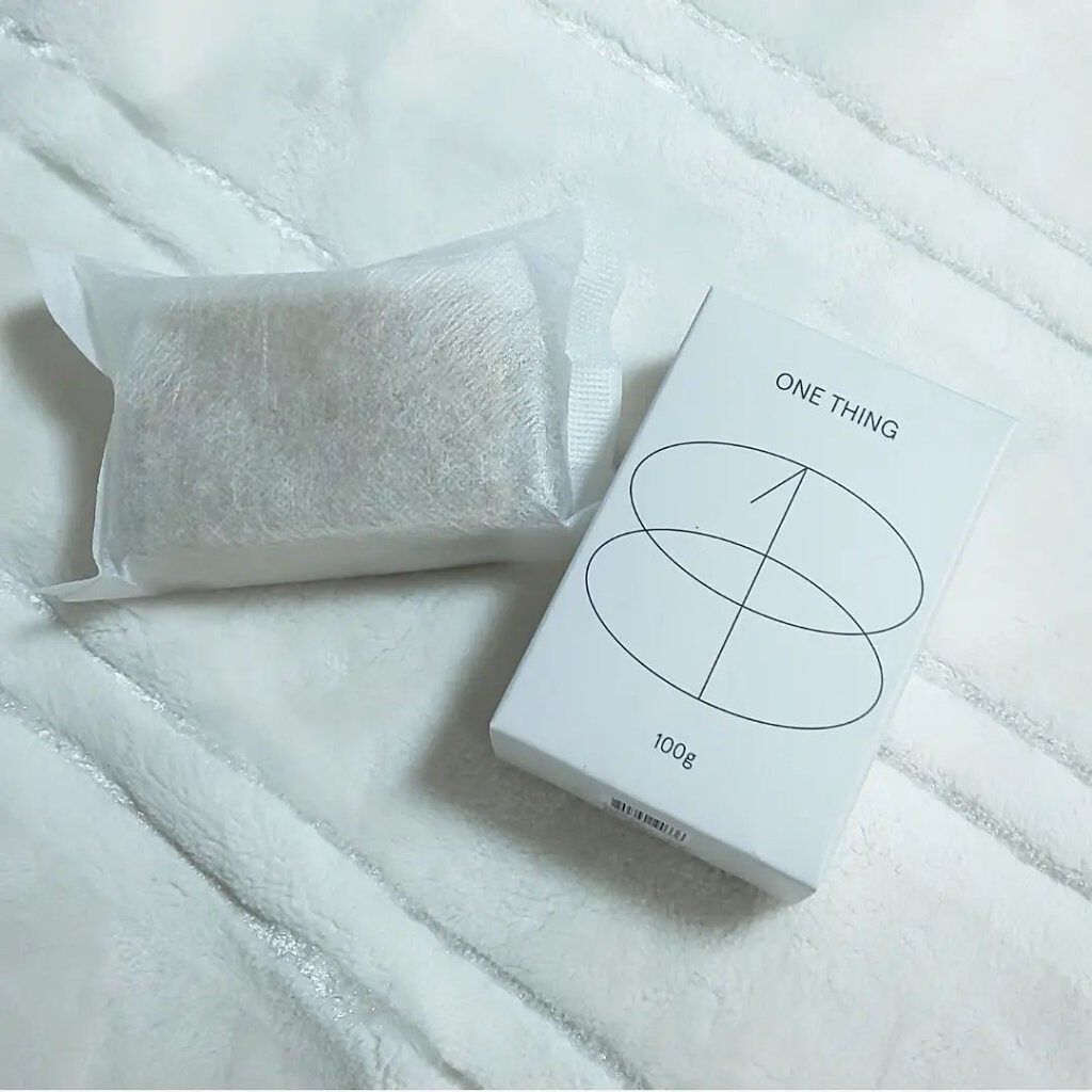 ドクダミ＆ティーツリーソープ/ONE THING/洗顔石鹸を使ったクチコミ（1枚目）