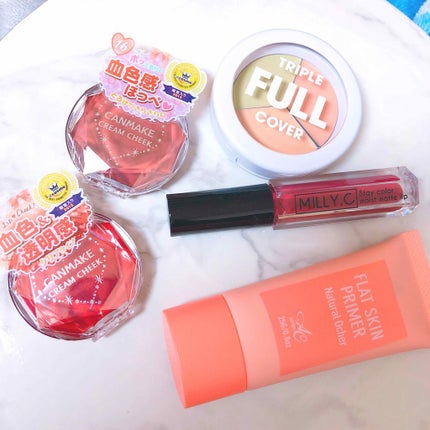 クリームチーク/キャンメイク/ジェル・クリームチークを使ったクチコミ(1枚目)