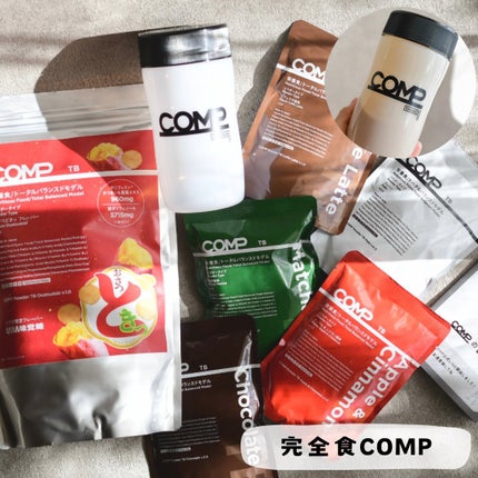 COMPパウダー トータルバランスドモデル おさつどきっ風味 1.0/COMP/完全栄養食を使ったクチコミ(1枚目)