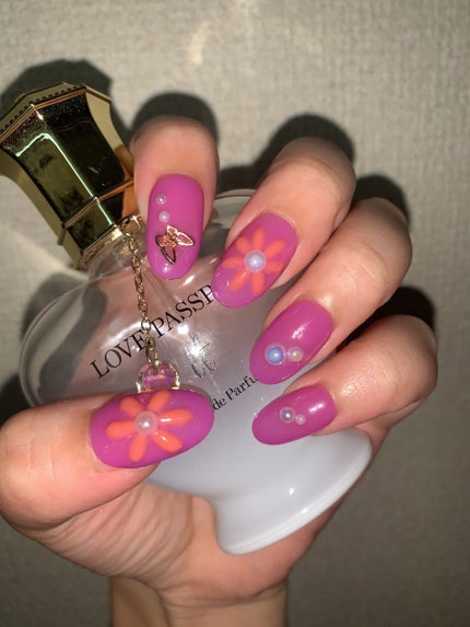 ジェルネイル(ライト対応)/セリア/ジェルネイルを使ったクチコミ(2枚目)