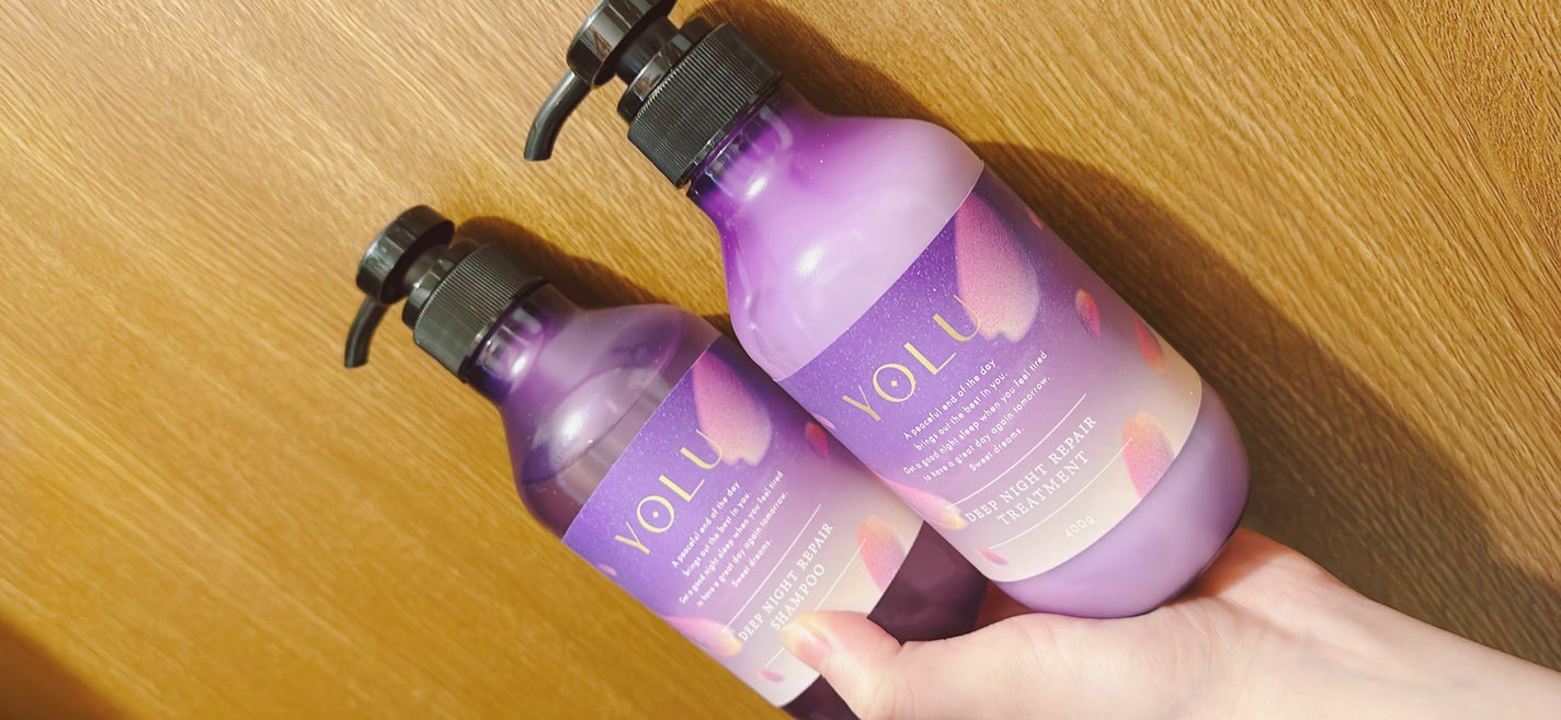 ヨル サクラ カームナイトリペアシャンプー/トリートメント/YOLU/市販シャンプーを使ったクチコミ(2枚目)
