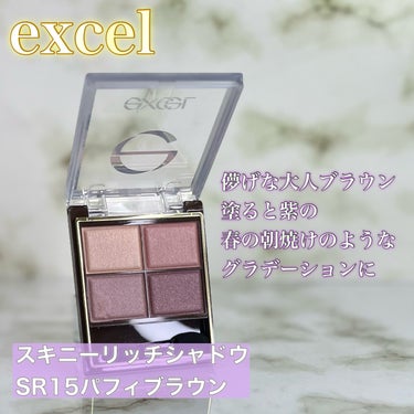 スキニーリッチシャドウ/excel/アイシャドウパレットを使ったクチコミ（2枚目）