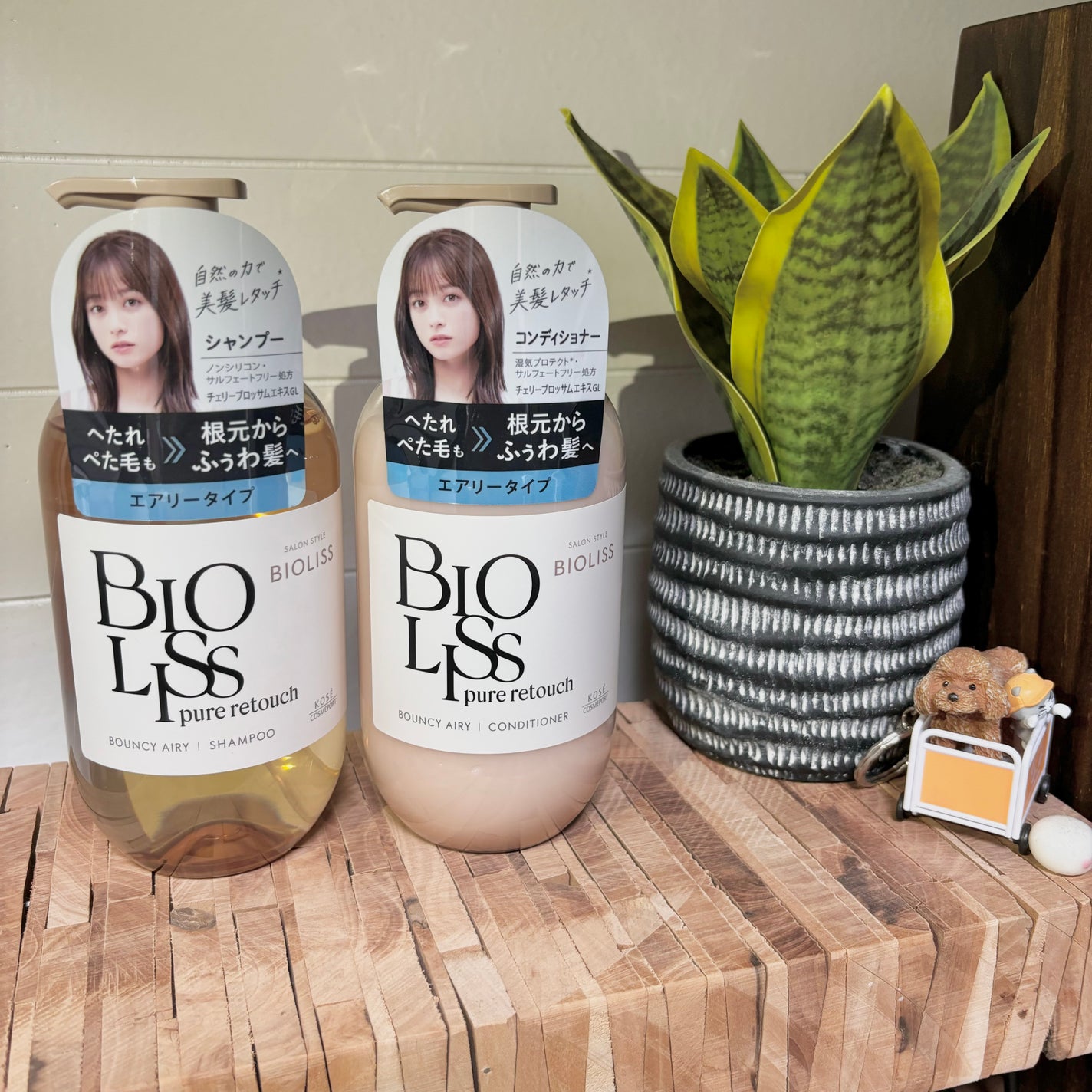 SS ビオリス ピュアレタッチ ぺたふぅわ シャンプー/ヘアコンディショナー/SSビオリス/市販シャンプーを使ったクチコミ(2枚目)