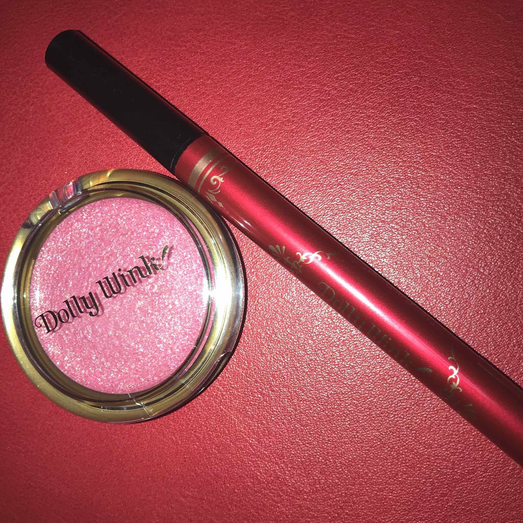 リキッドアイライナー ウォータープルーフ スーパーブラック/ドーリーウインク/リキッドアイライナーを使ったクチコミ（1枚目）