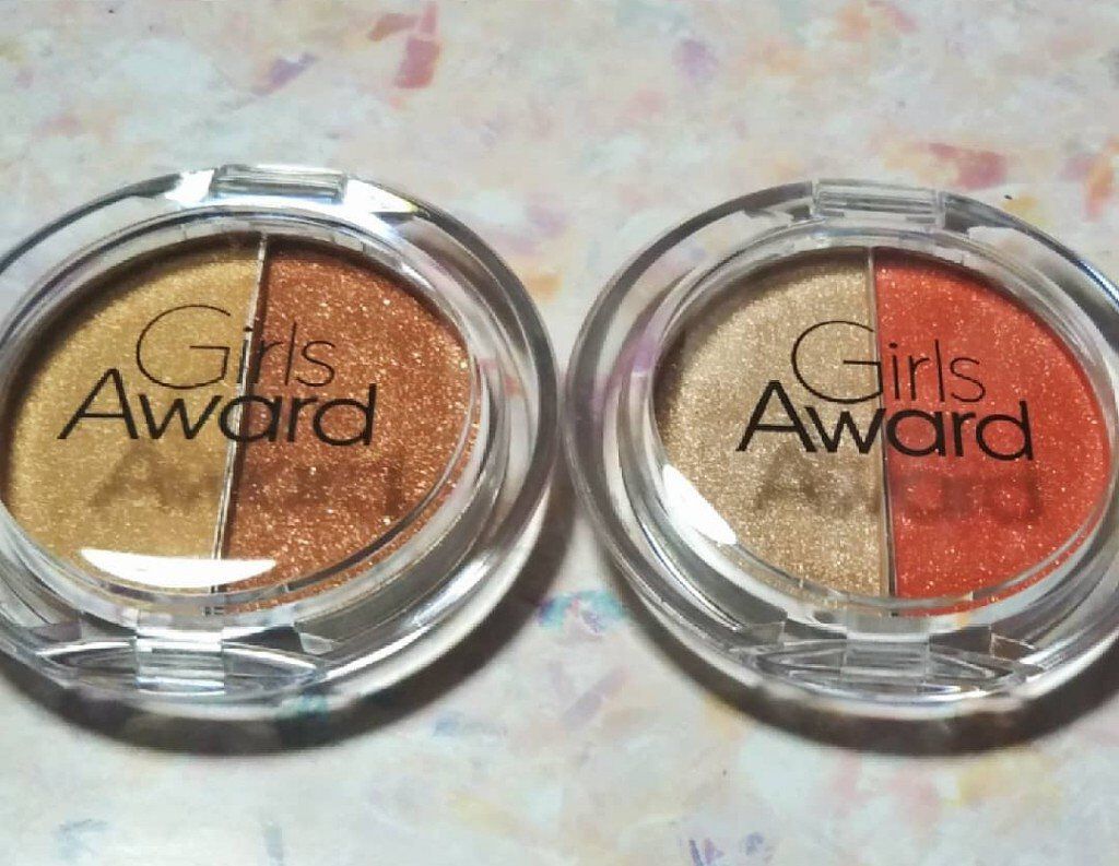  Girls Award デュアルアイシャドウ/crayontouch-me/アイシャドウパレットを使ったクチコミ（1枚目）