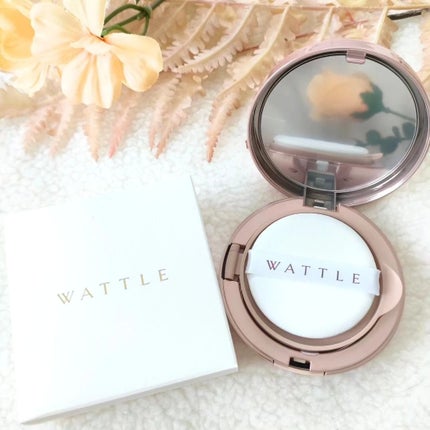 koyami❥フォロバ100 on LIPS 「·コエタスのモニターキャンペーンでいただいたWATTLEクッシ..」(1枚目)