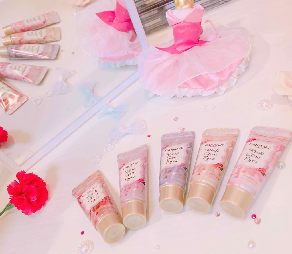 ウィンクグロウアイズ/キャンメイク/ジェル・クリームアイシャドウを使ったクチコミ(2枚目)