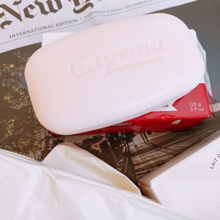 固形石鹸 ヤギミルクの香り/カプリナ/洗顔石鹸を使ったクチコミ(2枚目)