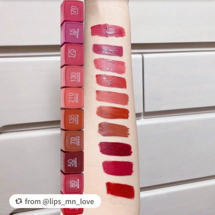 SPステイ マットインク/MAYBELLINE NEW YORK/口紅を使ったクチコミ(2枚目)