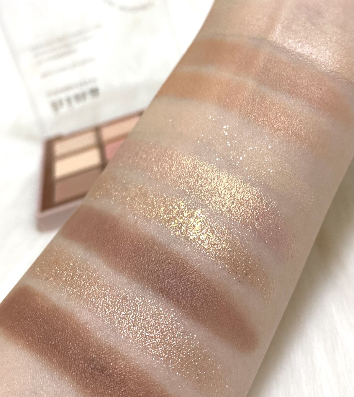 マルチアンダーアイパレット/hina cosmetics/アイシャドウパレットを使ったクチコミ（2枚目）