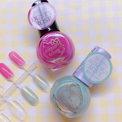 サンリオネイル/DAISO/マニキュアを使ったクチコミ(1枚目)