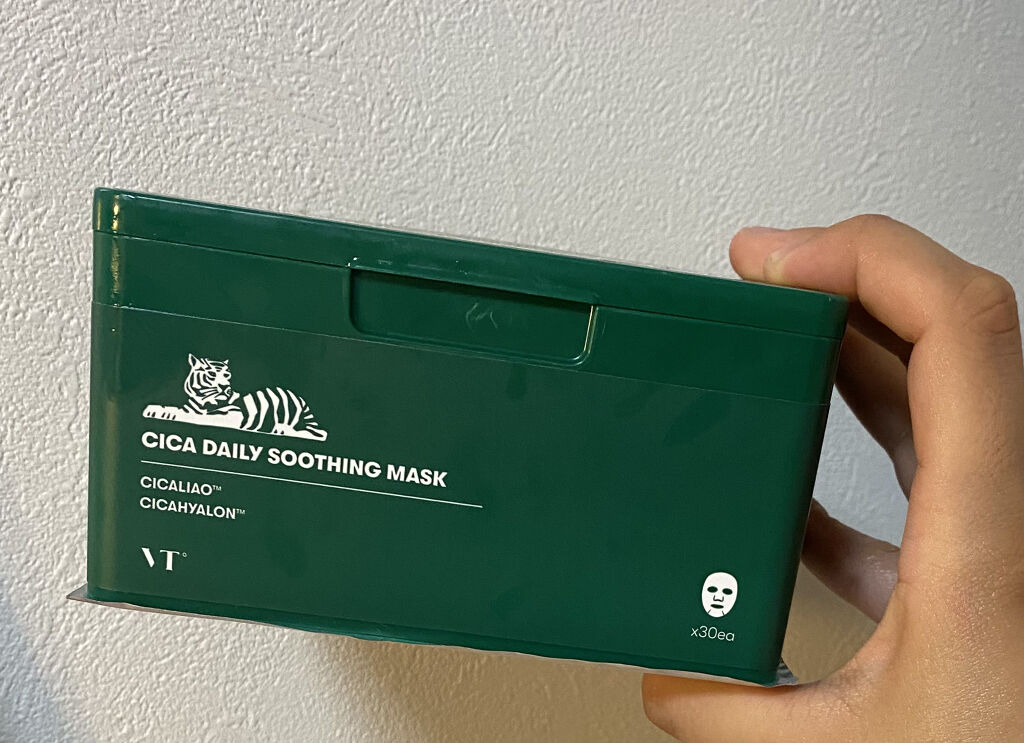 CICA デイリースージングマスク/VT/シートマスク・パックを使ったクチコミ（1枚目）
