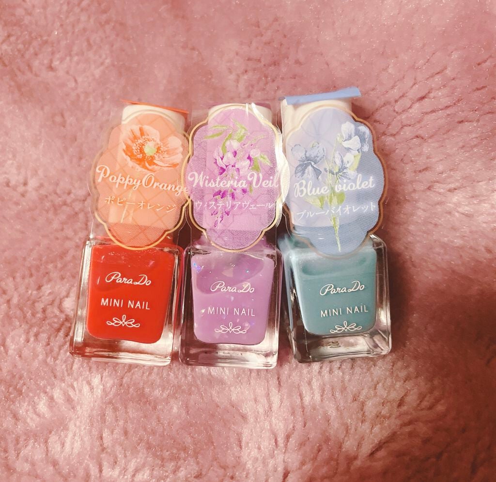 ミニネイル/パラドゥ/マニキュアを使ったクチコミ(1枚目)