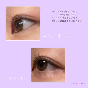 EYE2IN 低刺激 セルフプロ用 まつげパーマ 3種 セット/Qoo10/その他キットセットを使ったクチコミ（1枚目）