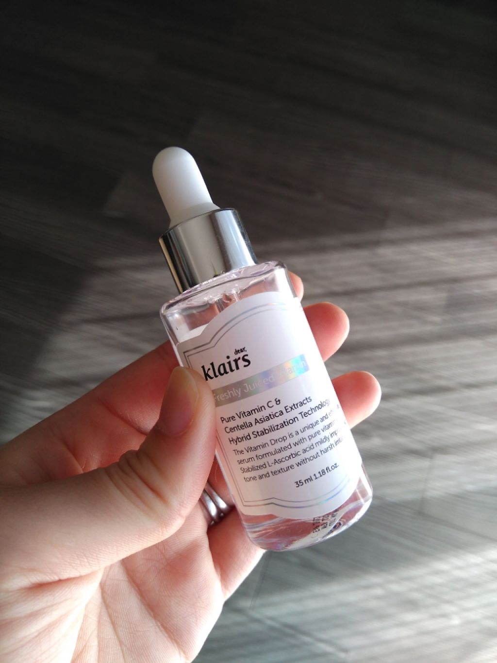 フレッシュリージュースドビタミンドロップ(35ml)/Klairs/美容液を使ったクチコミ(1枚目)