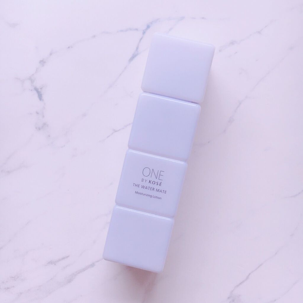 ザ ウォーター メイト｜ONE BY KOSEの口コミ - 四角のブロックを