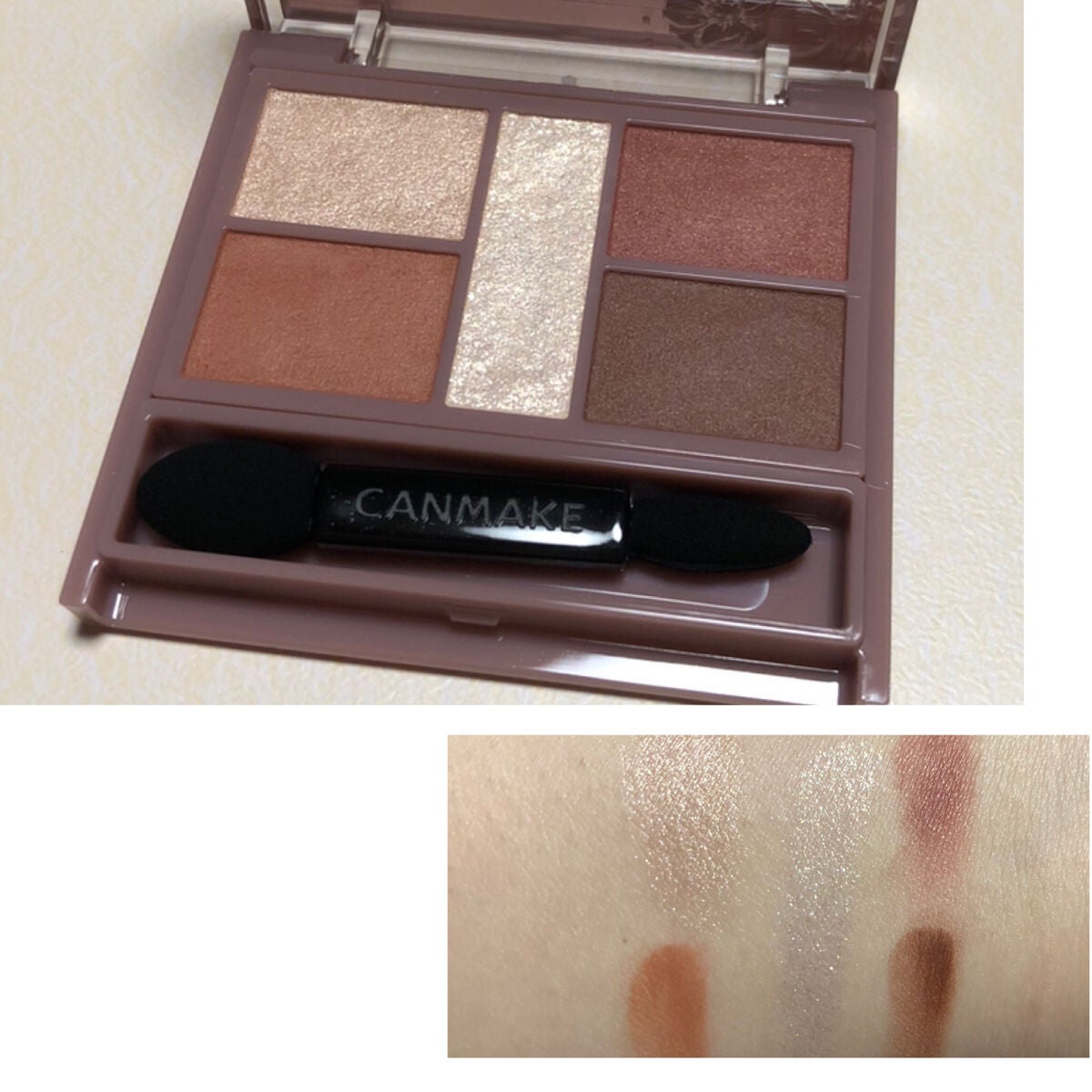 パーフェクトスタイリストアイズ/キャンメイク/アイシャドウパレットを使ったクチコミ(2枚目)