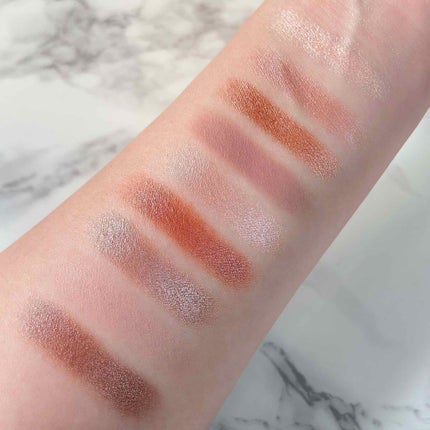 UR GLAM BLOOMING EYE COLOR PALETTE/U R GLAM/アイシャドウパレットを使ったクチコミ(3枚目)