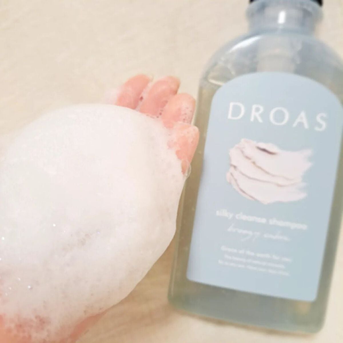 シルキークレンズシャンプー/トリートメント/DROAS/市販シャンプーを使ったクチコミ(4枚目)