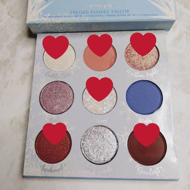 ColourPop×アナと雪の女王2 Eyeshadow Palette/ColourPop/アイシャドウパレットを使ったクチコミ（3枚目）