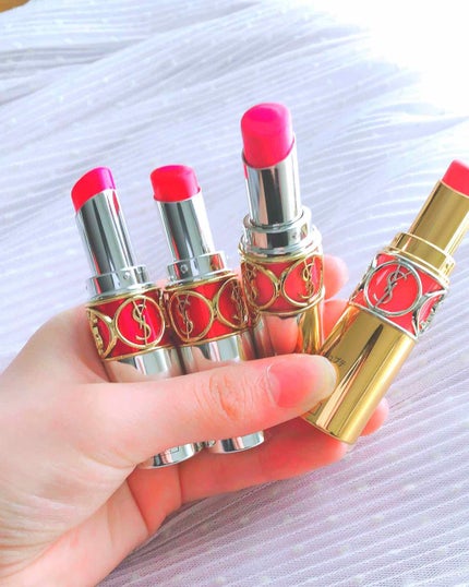 ヴォリュプテ ティントインバーム/YVES SAINT LAURENT BEAUTE/口紅を使ったクチコミ(2枚目)