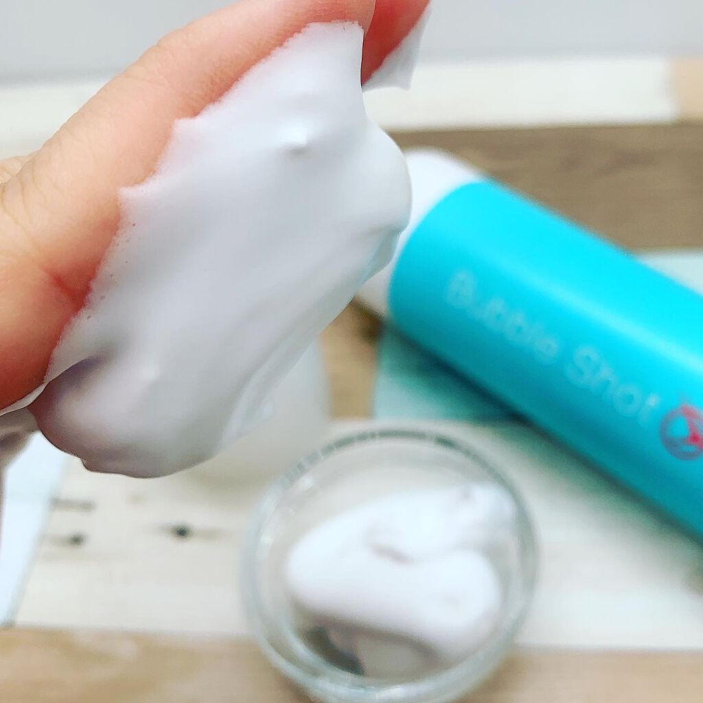 バブルショット エッセンスクリアフォーム/エクスボーテ/泡洗顔を使ったクチコミ(4枚目)