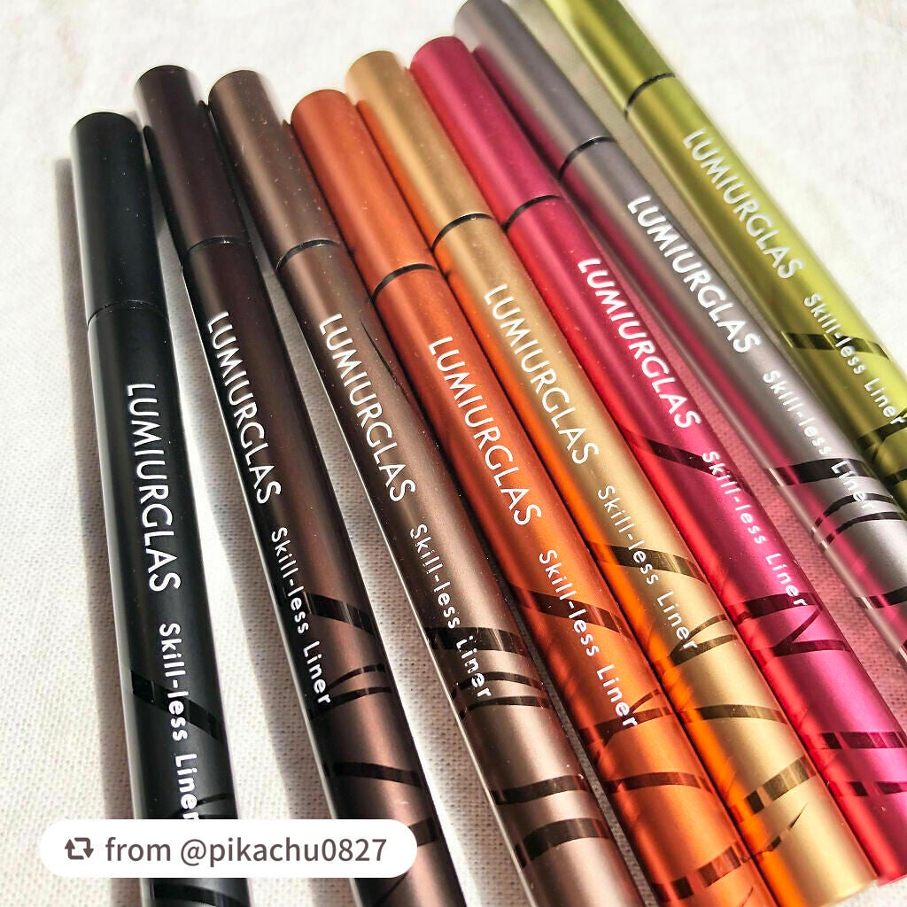 スキルレスライナー/LUMIURGLAS/リキッドアイライナーを使ったクチコミ(8枚目)