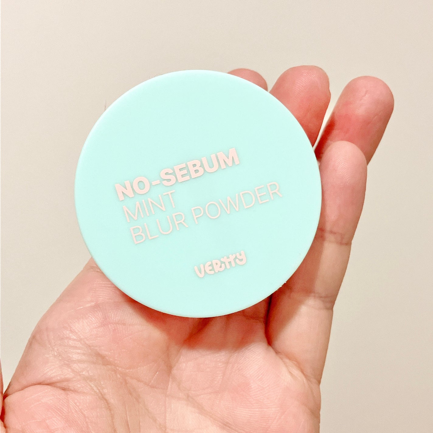 ノーセバムミントブラーパウダー /Vertty/ルースパウダーを使ったクチコミ(1枚目)