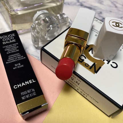 シャネル ルージュ ココ ボーム/CHANEL/口紅を使ったクチコミ(2枚目)