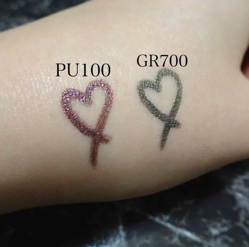 カラーインパクト ジェルライナー/Visée/ジェルアイライナーを使ったクチコミ(2枚目)